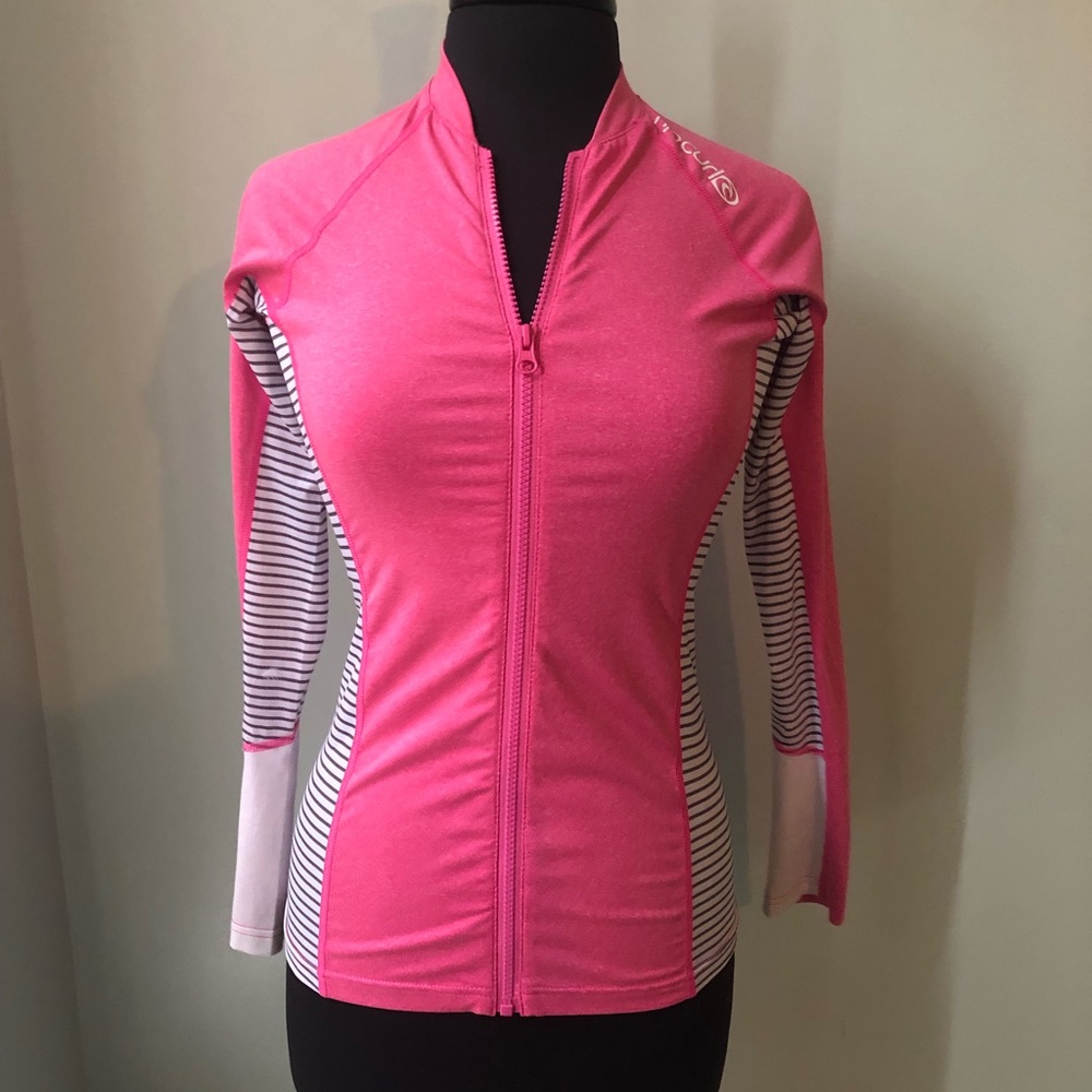 Women’s Rip Curl Zip-up Rash Guard